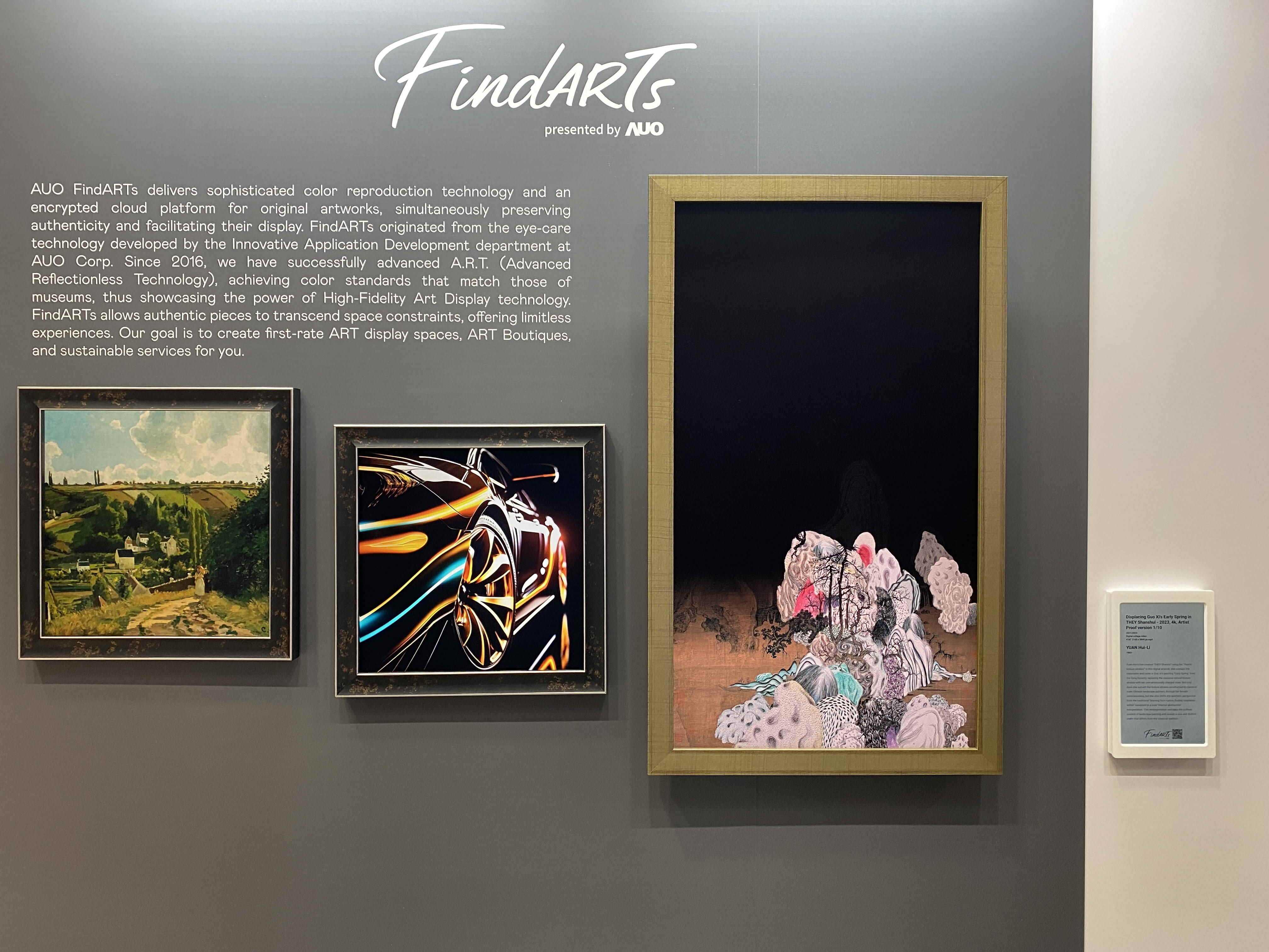 借助XPJFindARTs 艺术空间服务解决方案，汽车销售展示间可以摆设与客户喜好相符的艺术精品，同时与车示车并列，营造艺术空间氛围，提升赏车质感。